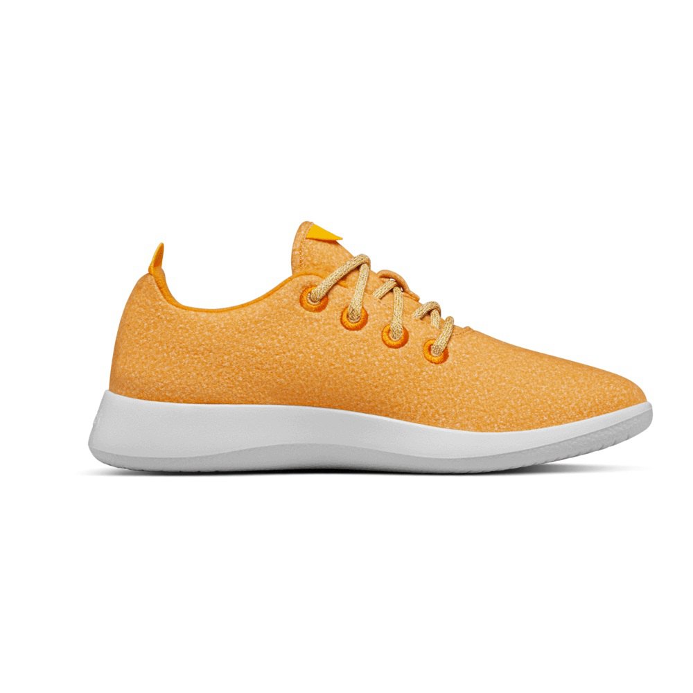 Allbirds Men\'s Wool Runners - Sneakers Yellow - OEH523946